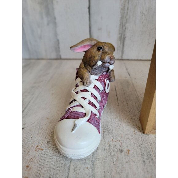 Easter unique bunny shoe i don't carrot all sign spring home decor set - Picture 3 of 12